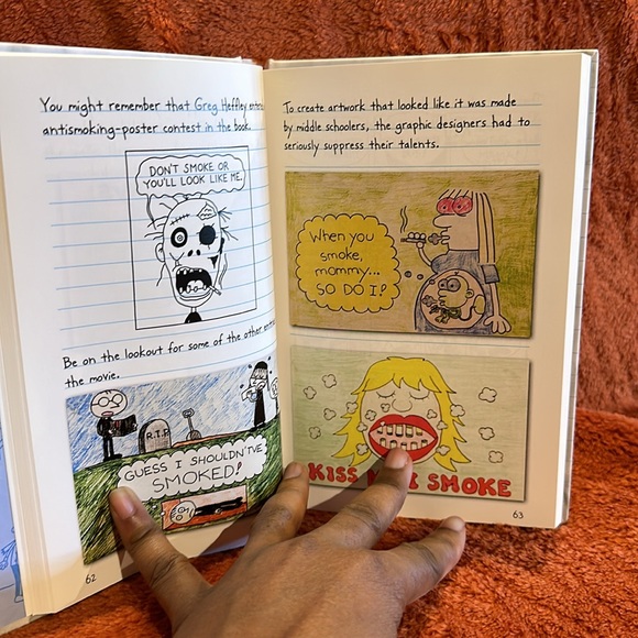 Diary of a Wimpy Kid The Movie Diary Hardcover Book - Picture 7 of 9